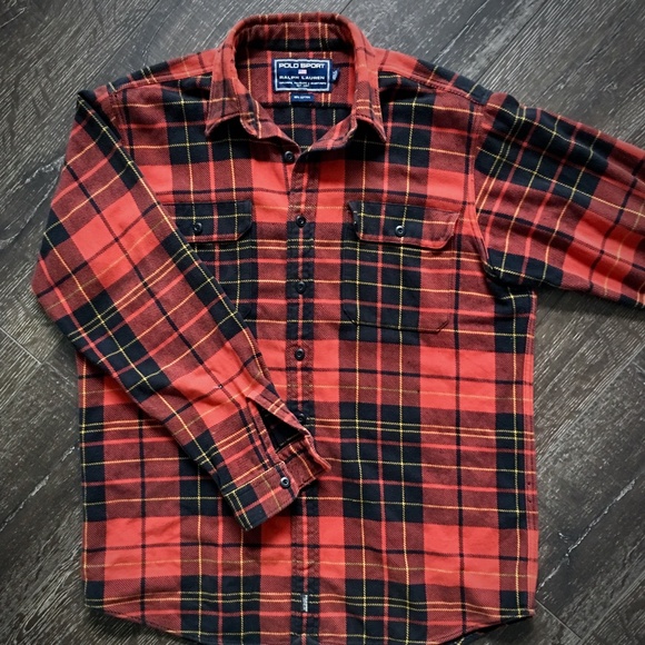 polo sport flannel